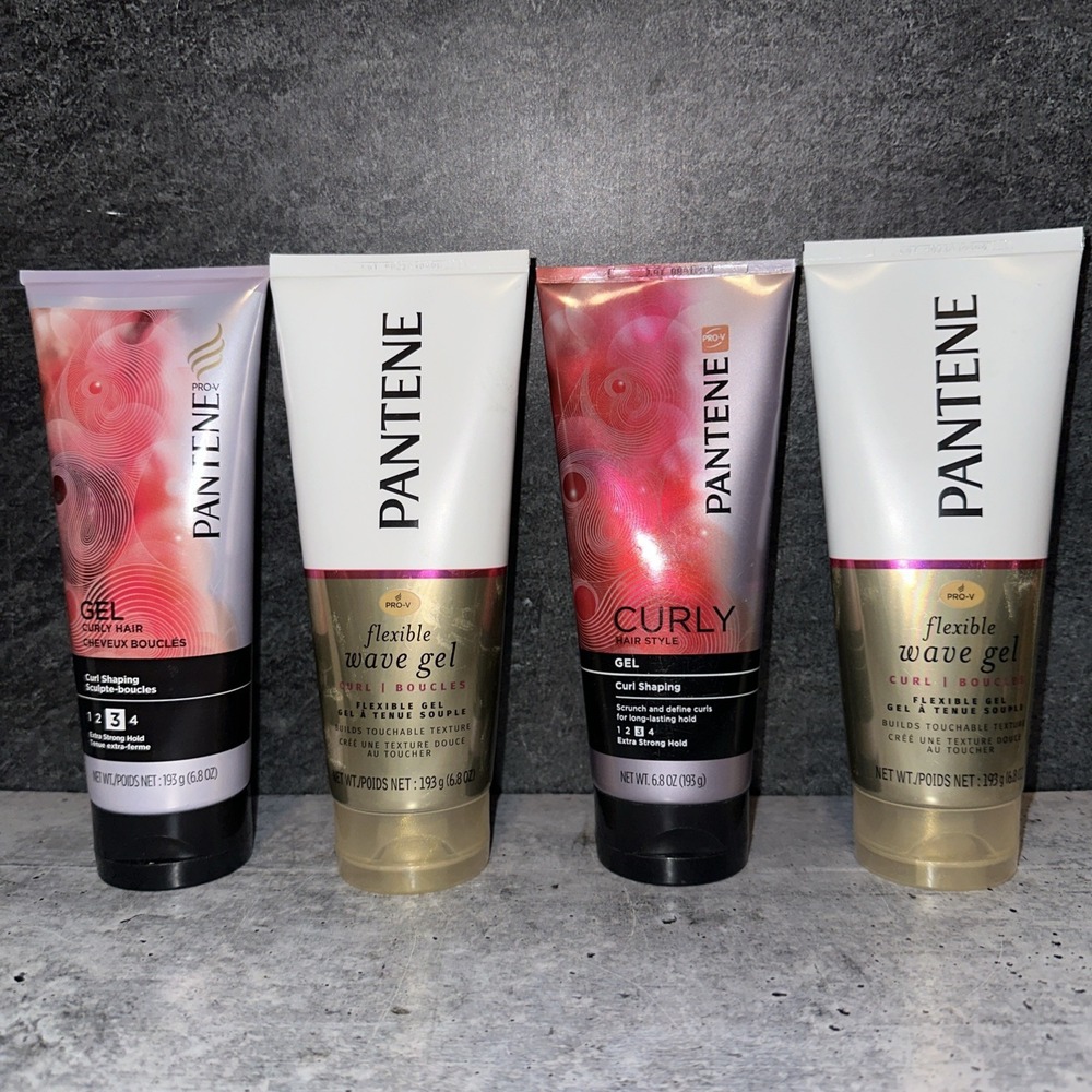 4Lot Pantene Pro-V Curl Sculpting Gel Non-Sticky 6.8oz